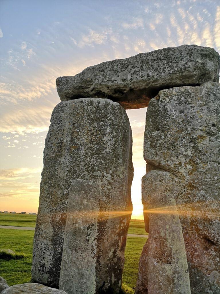 Stonehenge at sunset
